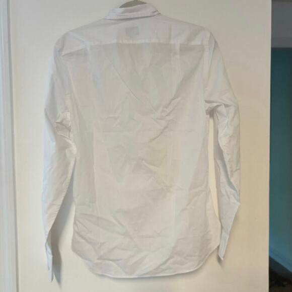 NWOT J.Crew Slim Untucked Flex Performance Casual Shirt White Size Small - Picture 6 of 6